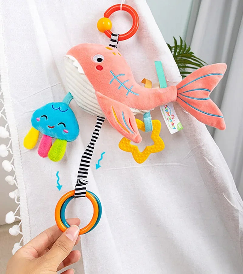 Soft Baby Crib Mobile Rattle Toy