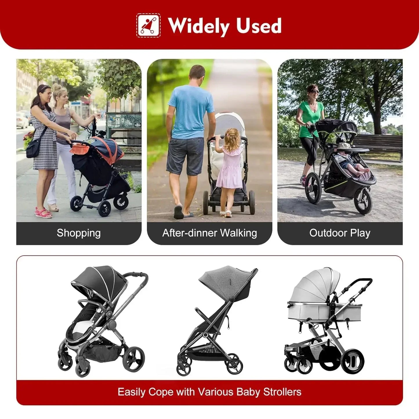 Universal Stroller Pedal Adapter