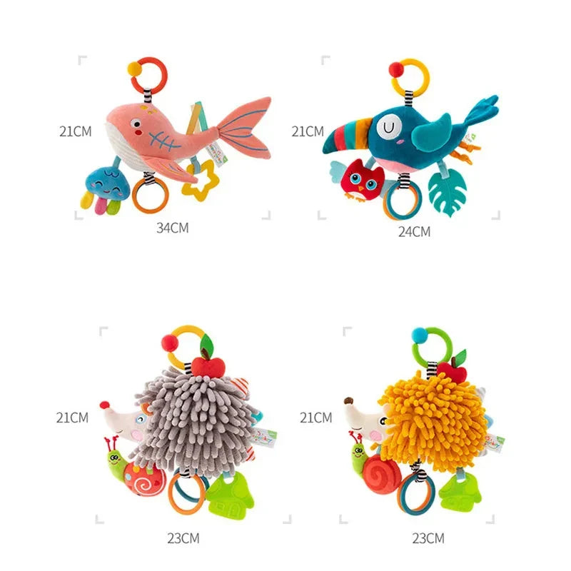 Soft Baby Crib Mobile Rattle Toy
