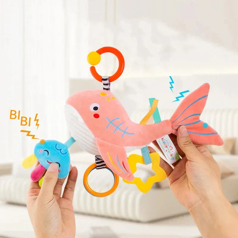 Soft Baby Crib Mobile Rattle Toy