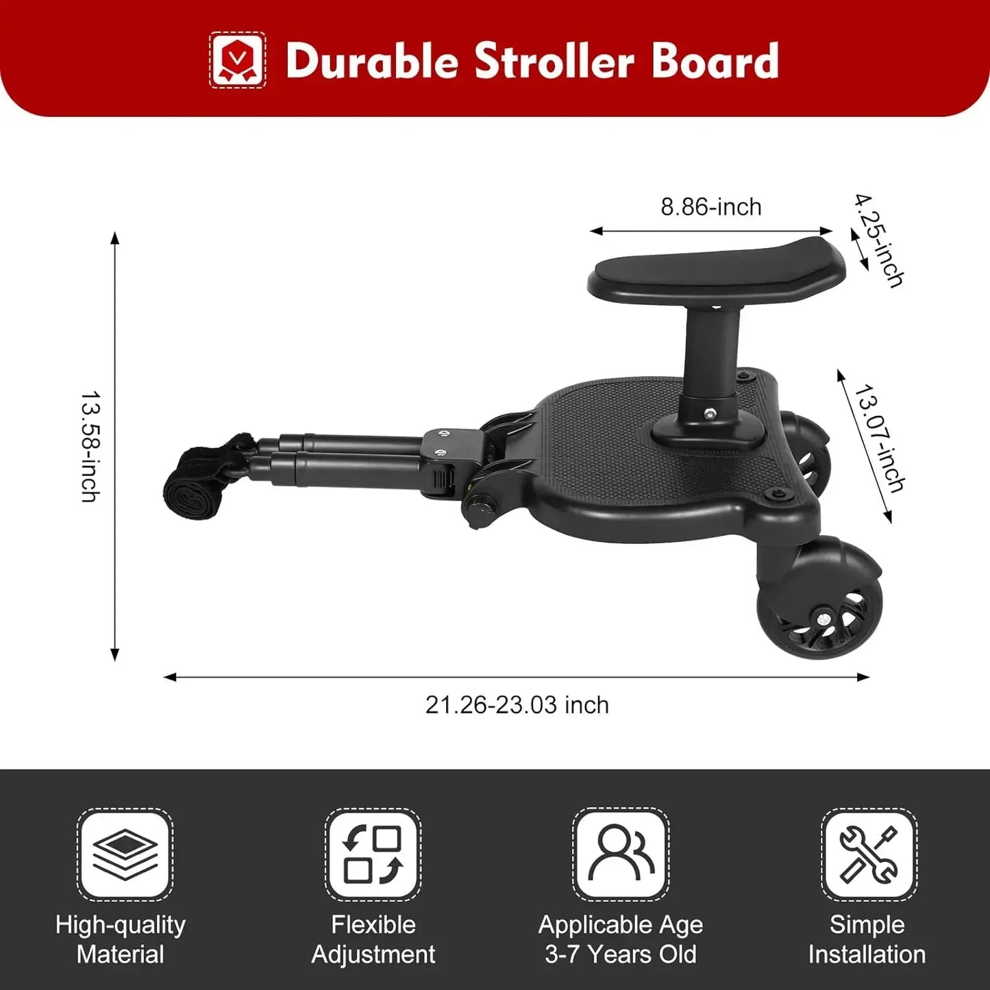 Universal Stroller Pedal Adapter