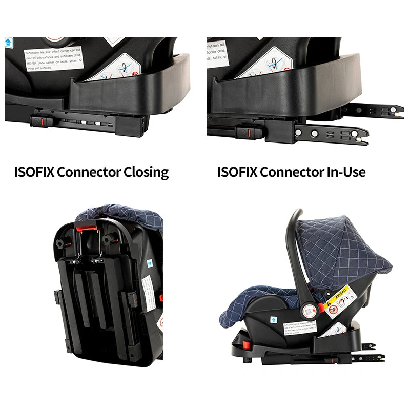 3-in-1 High Landscape Baby Stroller for Newborns