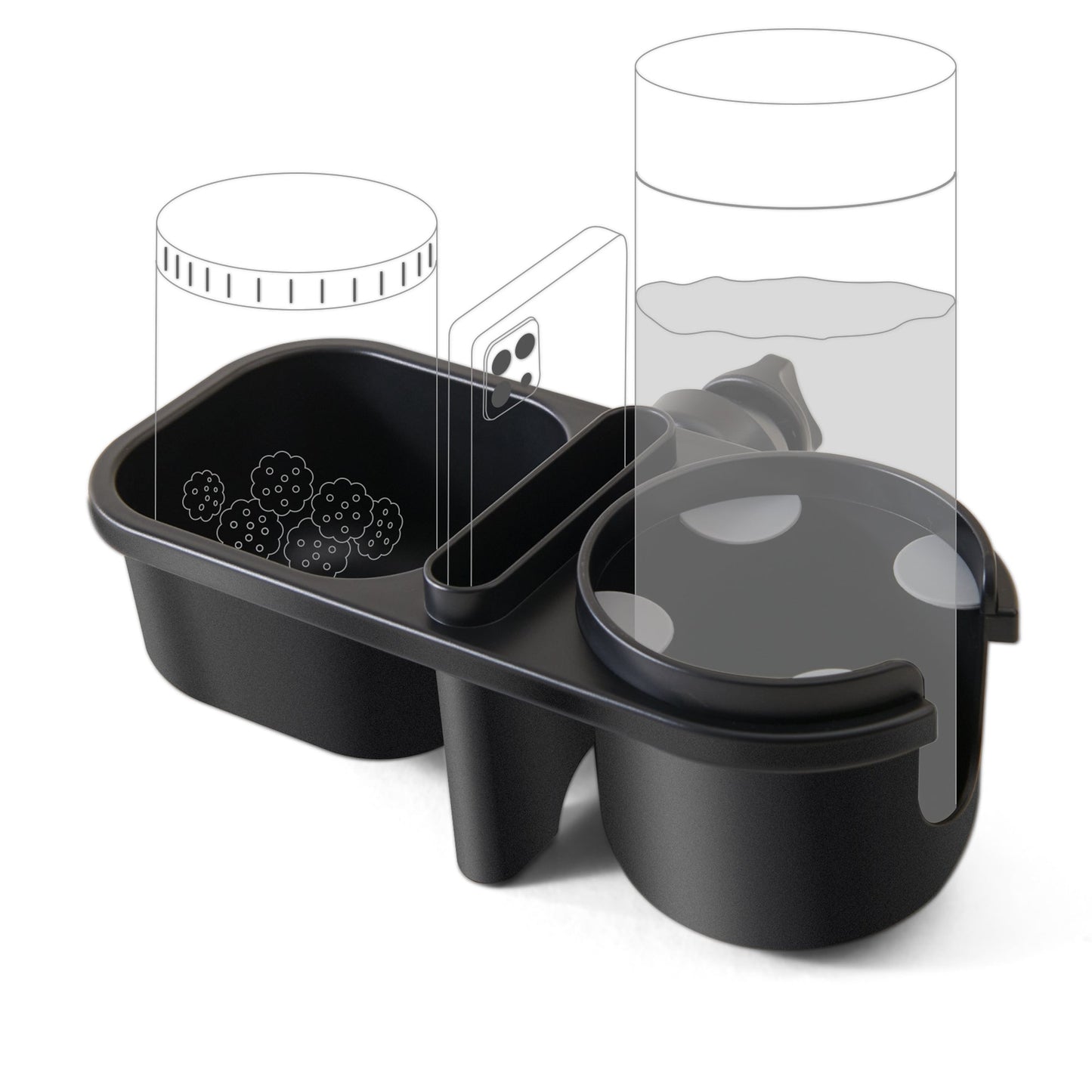 Baby Stroller Parent Cup Holders