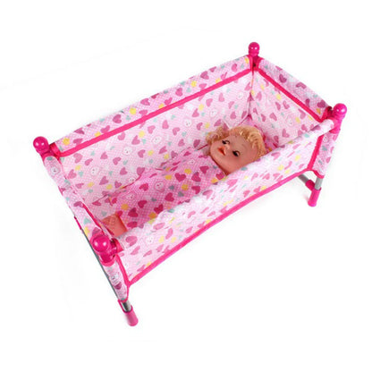 Reborn Doll Bed Baby Toddler Crib