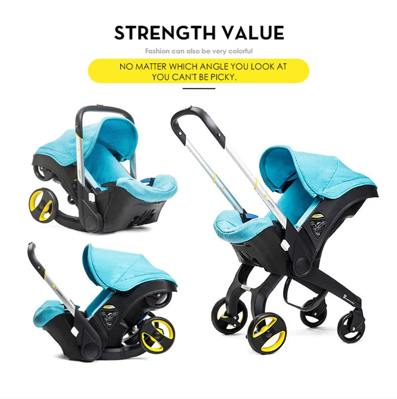 3-in-1 Baby Stroller and Pram Carriage for Newborns