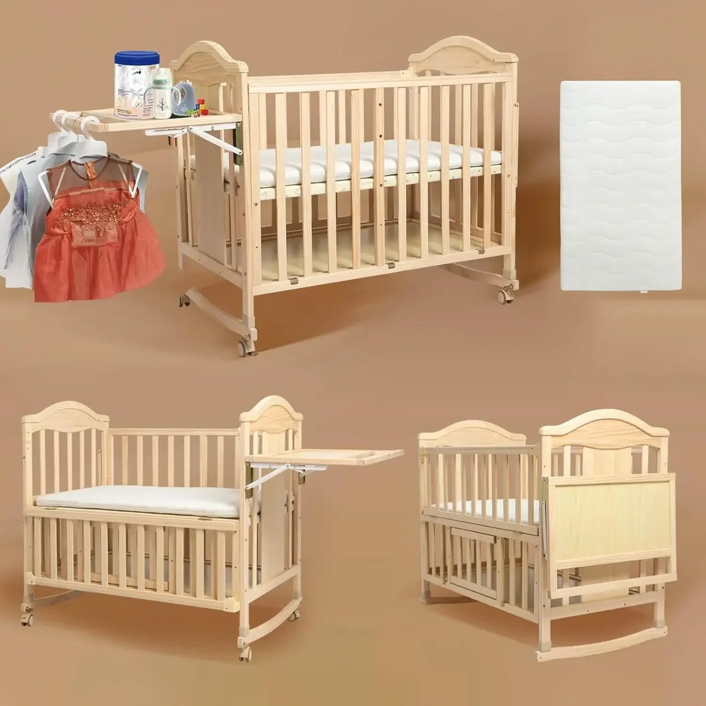 Convertible Baby Crib