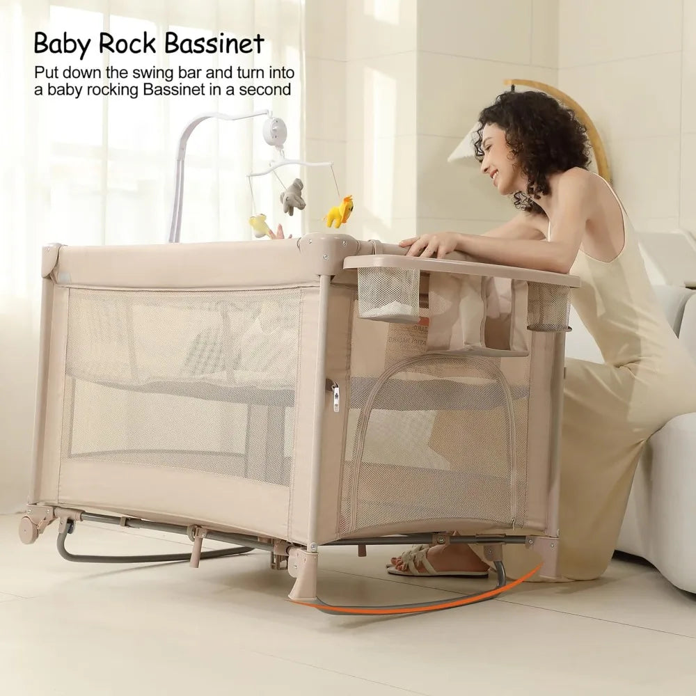 Baby Playard & Bedside Crib