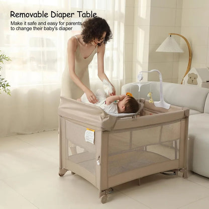 Baby Playard & Bedside Crib