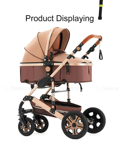 3-in-1 Baby Stroller Travel System with ISOFIX Base