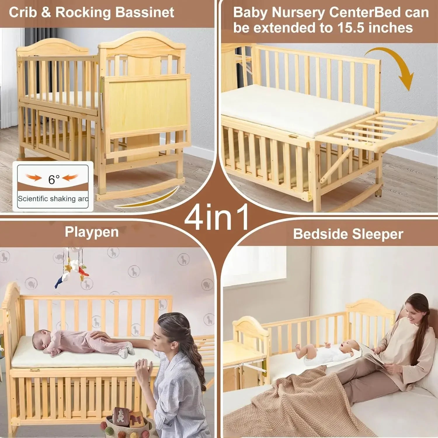 Convertible Baby Crib