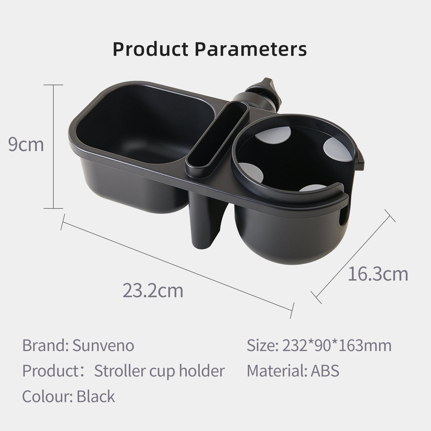 Baby Stroller Parent Cup Holders 