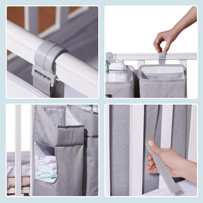 Baby Diaper Caddy with Dividers